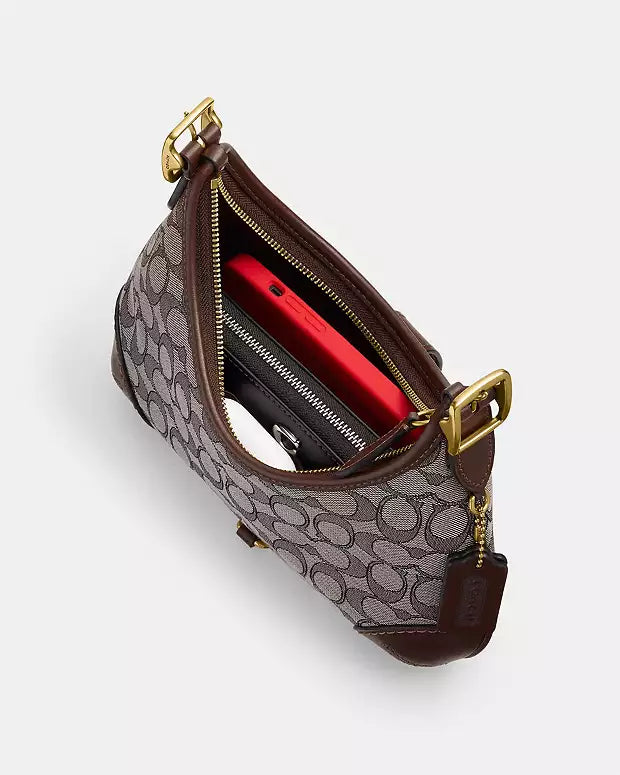 Hamptons Hobo Bag In Signature Jacquard