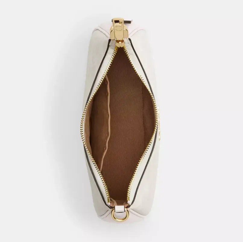 Teri Signature Canvas bag, white