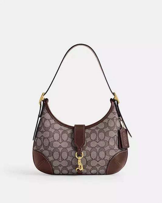 Hamptons Hobo Bag In Signature Jacquard