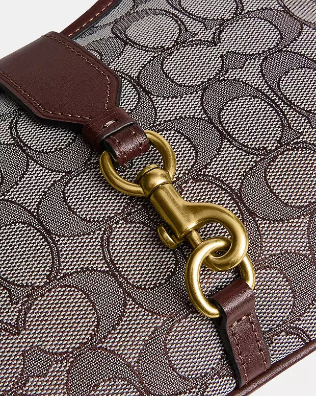 Hamptons Hobo Bag In Signature Jacquard