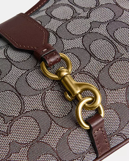 Hamptons Hobo Bag In Signature Jacquard